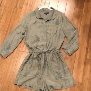 Linen romper
